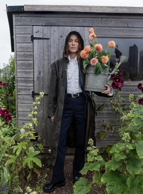 Veste collection Barbour x Alexa Chung