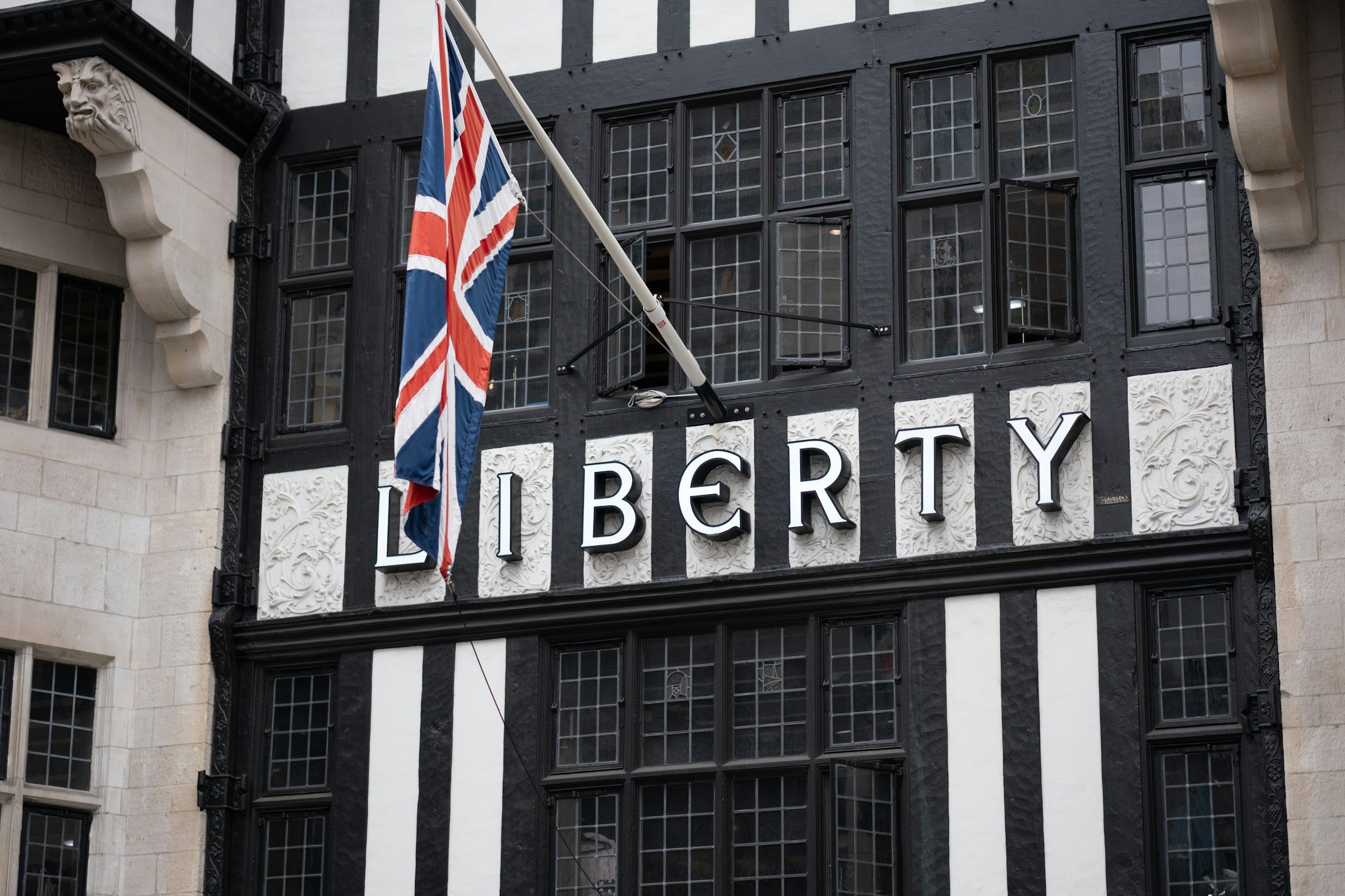 Façade du department store Liberty London