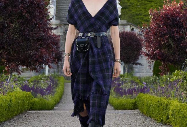 Tartan Dior collection croisière 2025