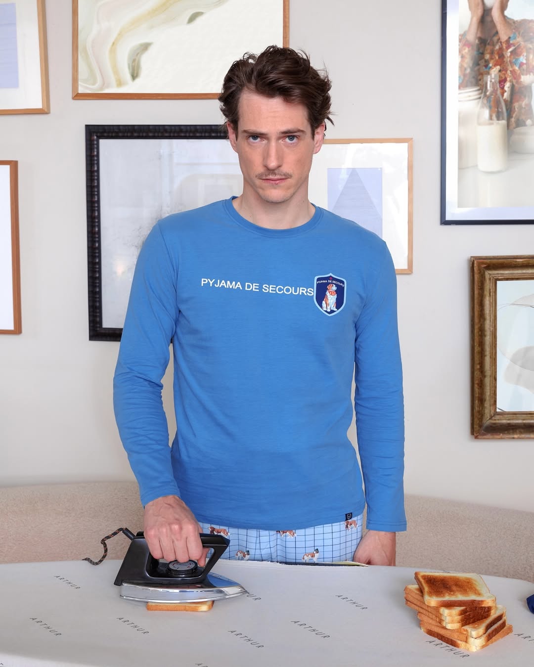 Pyjama homme lirreverence discrete du casual chic Modalova