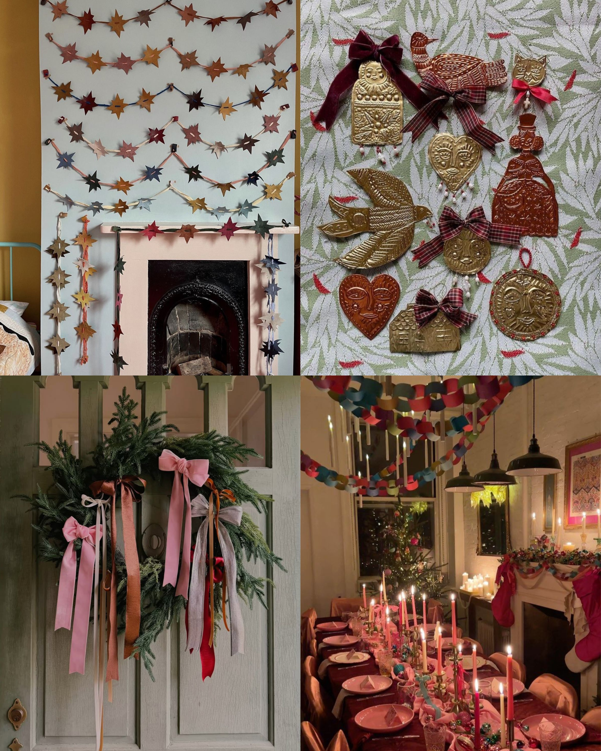 Idées travaux manuels déco Noël DIY 2025